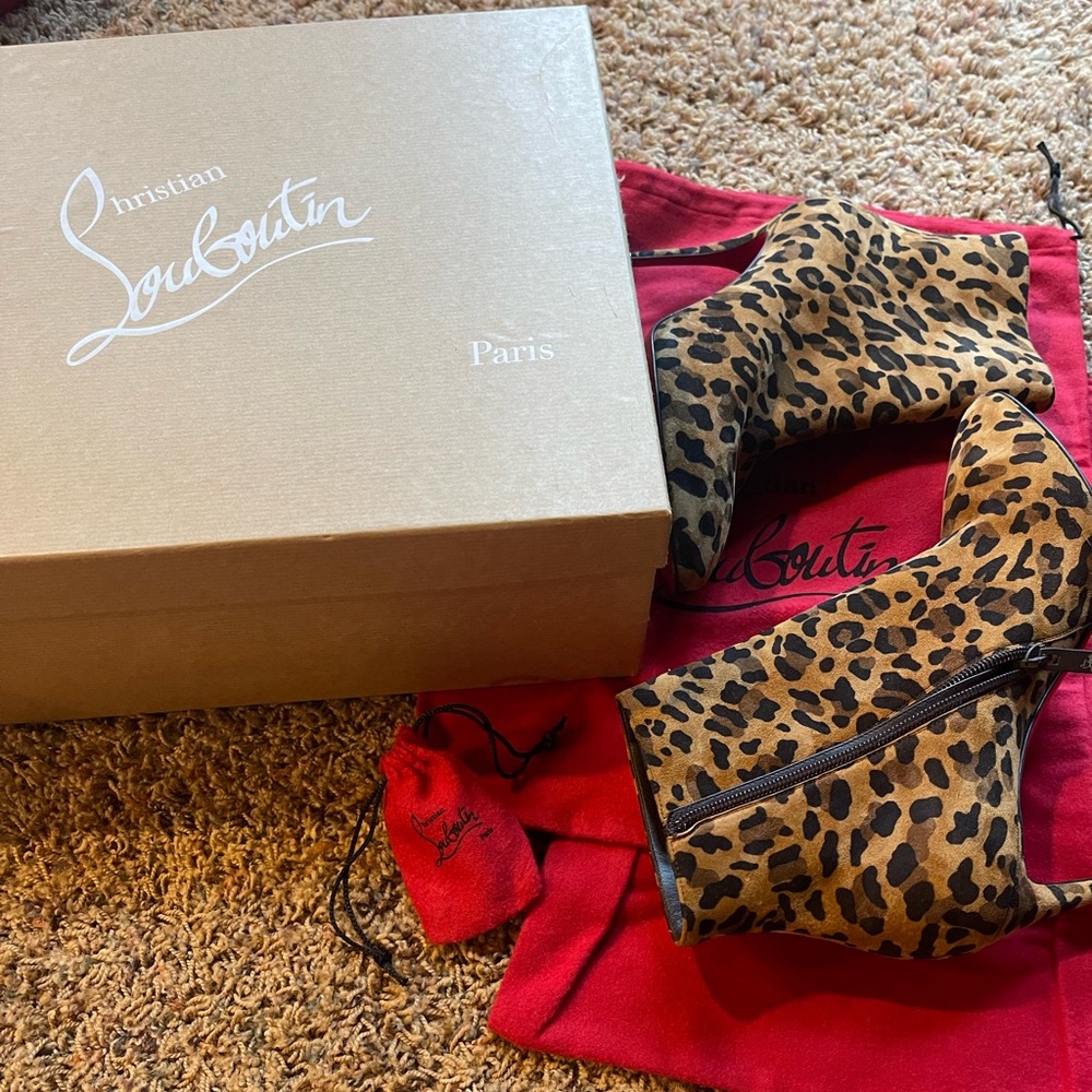 Christian Louboutin Leopard Heels